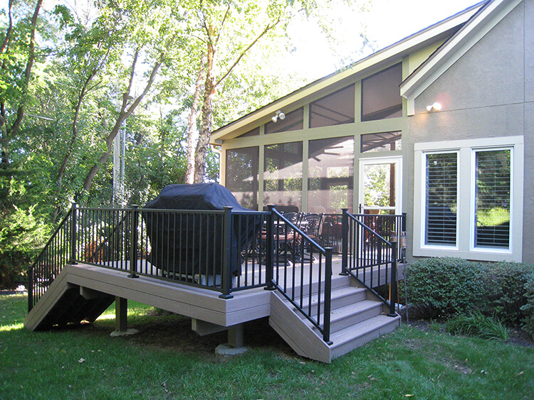 Deck and porch